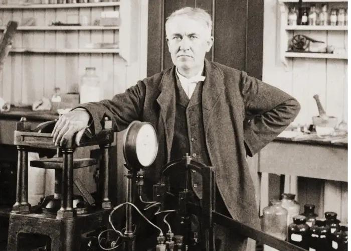 Thomas Edison invented the phonograph