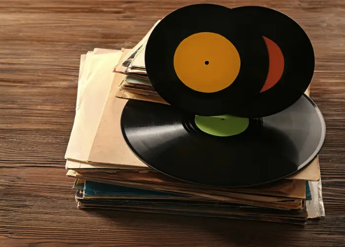 vinyl record size chart