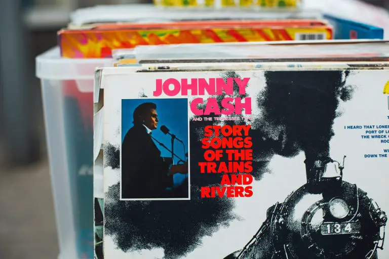 johnny cash vinyl records value